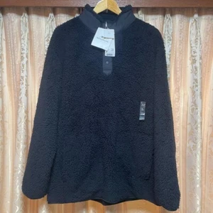 Uniqlo White Mountaineering Fleece Mens Black Size XL NWT (US: L) JP ZY - Picture 1 of 7