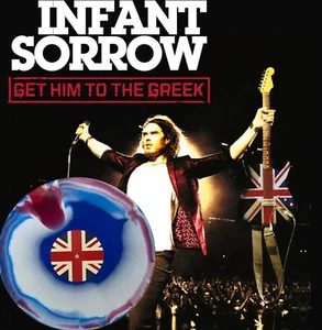 Infant Sorrow Get Him To The Greek OST Flag Swirl Colored Vinyl LP Russell Brand - Picture 1 of 6