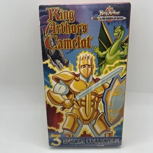 King Arthur & The Knights Of Justice VHS 1992 Animated 3 Episodes Camelot Dragon - Picture 1 of 3