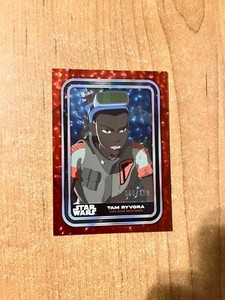 2023 Topps Star Wars Flagship - Tam Ryvora - #24 Red Foil Parallel #'d /199
