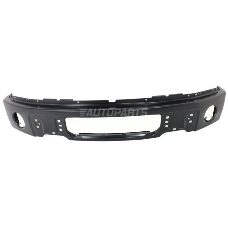 Nuevo parachoques delantero negro con orificios de luz antiniebla para Ford F-150 FO1002413 2009-2014 Foto 1 de 4