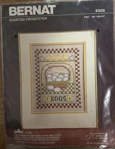 Bernat gezählte Kreuzstich-Eier H04147 versiegeltes Set - Bild 1 von 3