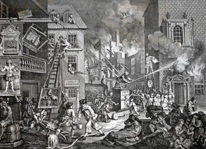 The Times 1 + 2 / William Hogarth 1802/3 - Picture 1 of 4
