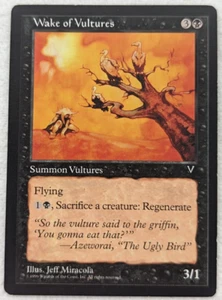 Wake of Vultures - Visions - Excellent - MTG Magic the Gathering - 1996 - Picture 1 of 5