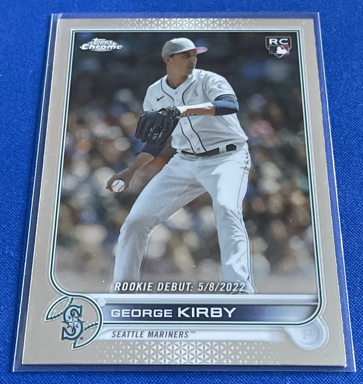 2022 Topps Chrome Update Series #USC101 George Kirby RC Seattle Mariners