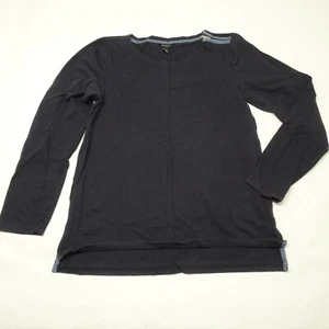 Ann Taylor Größe Small marineblau Denim Besatz Schulter Reißverschluss Top - Bild 1 von 7