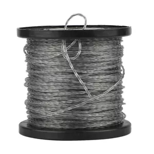 Hilo cortacésped profesional de 2,4 mm / 100 m con alambre reforzado hilo recortador de césped hilo - Imagen 1 de 12