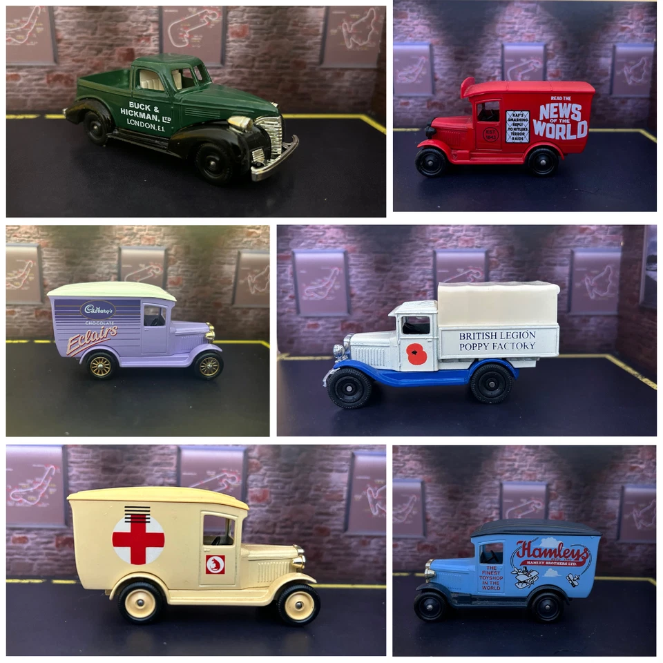 Classic Car Chevrolet Delivery Van Model Diecast Toy 1:64-1:72 Scale - Image 1 of 1