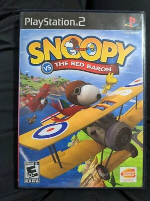 Snoopy vs. The Red Baron (Sony PlayStation 2, 2006 PS2) Complete CIB Peanuts - Image 1 of 4