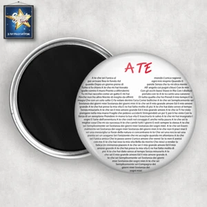 Magnet Magnet personalisiert A TE LIED GESCHENKIDEE JUBILÄUM SAN VALEN - Bild 1 von 1