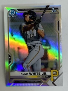 2021 Bowman Chrome Draft Lonnie White Jr. Refractor Prospect Chrome #BDC-28 - Picture 1 of 2