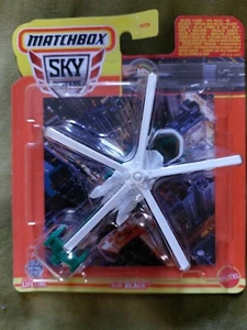 Matchbox Sky Busters Air Blade Helikopter mit Spielmatte  Neu & OVP - Bild 1 von 3