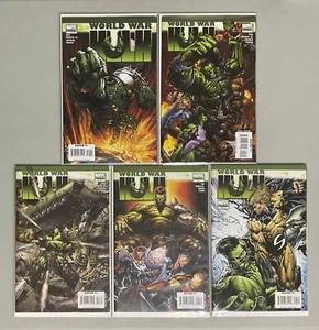 🔥Marvel Comic Keys🔥World War Hulk #1 2 3 4 5 (2007)🔥NM-(9.0-9.4)🔥 - Imagen 1 de 4