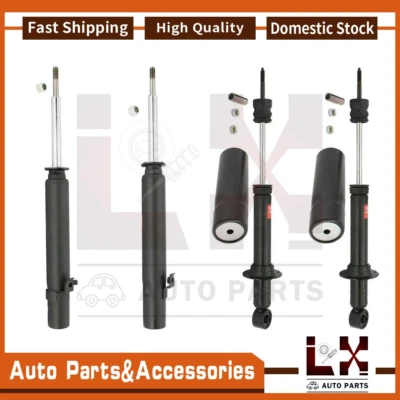 4 Amortiguadores traseros delanteros KYB puntales para Honda Civic 1987 1986 1985 1984 Foto 1 de 4