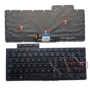 UK RGB Backlit Keyboard For ASUS ROG Zephyrus G15 GA503 GA503Q GA503QR GA503QS - Picture 1 of 1