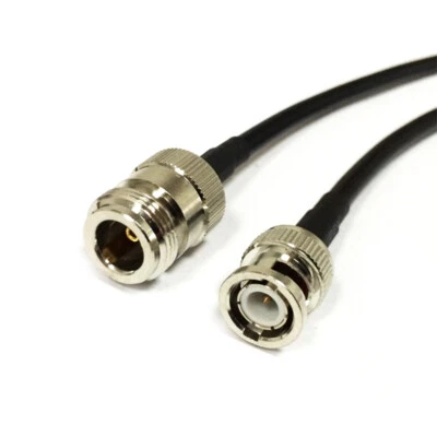 20inch N type female to BNC male RF pigtail cable RG58 50cm NEW high quality - Image 1 of 3