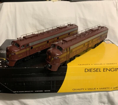 K-LINE W/ LIONEL TMCC PENNSYLVANIA E-8 AA DIESEL ENGINE SET O SCALE PRR E8 - Image 1 of 4