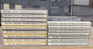 Lot 13 Hank Snow CD Sets: Singing Yodelling Ranger Exc Cnd Great Songs! 19 Discs - Picture 1 of 13