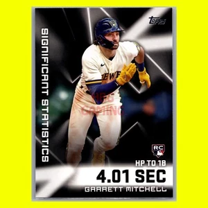 2023 Topps Series 2 Baseball Garrett Mitchell RC SS-24 Significant Statistics - Picture 1 of 2