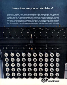 1961 Marchant: How Close Are You To Calculators Vintage Print Ad - Picture 1 of 1