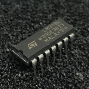 LM319N High Speed Dual Comparator, PDIP-14, ST - Bild 1 von 2