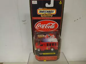 CHEVROLET TRANSPORTER BUS COCA-COLA COLLECTIBLES 1:64 MATCHBOX - Imagen 1 de 2