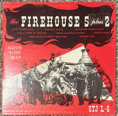 Good Time Jazz Record Co. 33.1/3 LP - The Firehouse 5 plus 2 Foto 1 de 4