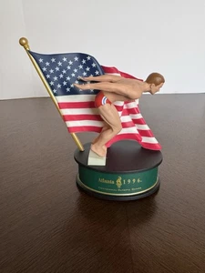 Hallmark 1996 Atlanta Olympics Schwimmfigur Olympiasieger gebraucht - Bild 1 von 7