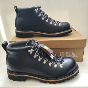 Brand new $250 Eddie Bauer K-6 Waterproof Men’s Hiking Boot Black Size 10 - Picture 1 of 4