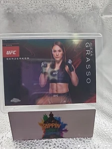 2025 Topps Chrome UFC ALEXA GRASSO Berzerker Rare SP #BZK-1๐ฅ๐ฅ๐ฅ - Picture 1 of 8