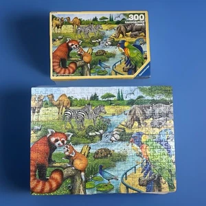 Vintage Ravensburger Safari 300 Piece Puzzle 1988 In Box Complete West Germany - Picture 1 of 13