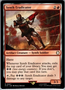 Synth Eradicator Universes Beyond: Fallout 595 R LP-NM - Picture 1 of 2