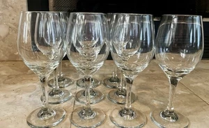 Vintage Libby Wine Glasses, Set of 11, 8" Ttall - Picture 1 of 6