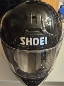 Shoei RF-800 Helmet Size XL Black With Face Shield Great Condition  - Picture 1 of 16
