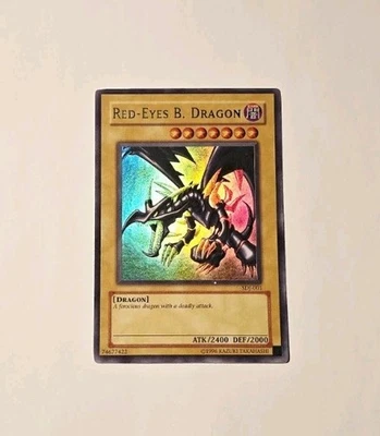 Yugioh Red-Eyes Black Dragon SDJ-001 Ultra Rare Starter Deck Joey LP - Image 1 of 4