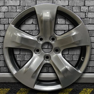 Full Face Hyper Bright Smoked Silver OEM Wheel for 2007-2009 Acura MDX - 18x8 - Image 1 of 3