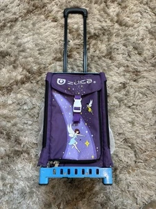 Zuca Bag and Frame Blue Flame Purple Bag With Fairytales Light Up Wheels - Picture 1 of 8