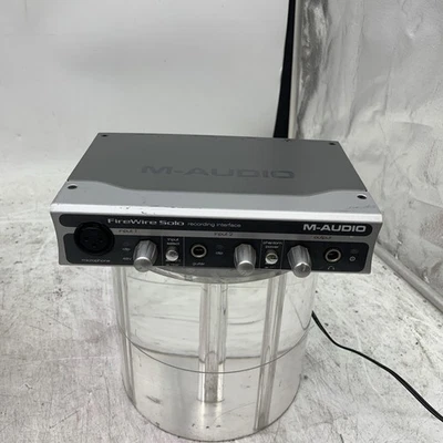 M-Audio: FireWire Solo Recording Interface. Includes Power Supply - Image 1 of 4