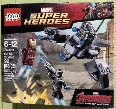 NEW - LEGO Marvel Super Heroes - Iron Man vs. Ultron (76029) 92 pcs - SEALED! - Image 1 of 3