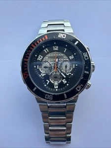 Philip Stein Active Extreme Chronograph Stainless Steel Watch Works Great Wow! - Picture 1 of 16