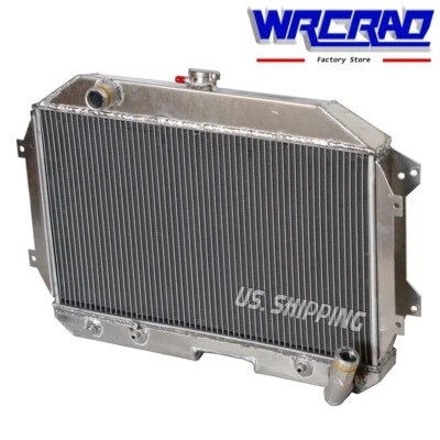 Aluminum Radiator fits 1970-1975 Nissan Datsun 240Z/260Z S30 2.4L 2.6L 1971 1972 - Image 1 of 4