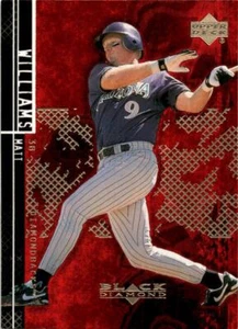 2000 Upper Deck Black Diamond Rookie Edition #57 Matt Williams GREAT CARD!! - Picture 1 of 2