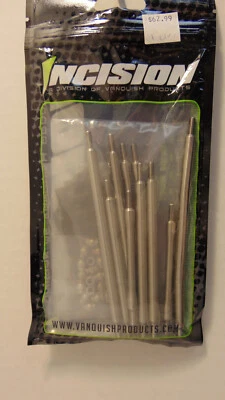 Vanquish/ Incision IRC00070 1/4 Stainless Steel Link Kit w/ Ends for SCX10-II - Image 1 of 2