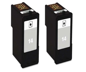 Compatible Ink Cartridges No 14 For Lexmark Z2300 Z2310 Z2320 Black - Picture 1 of 1