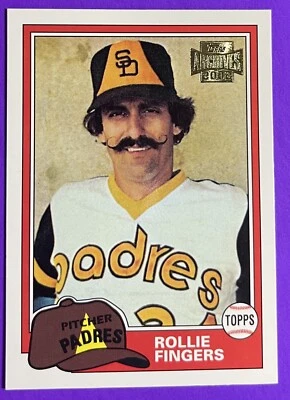 2002 Topps Archives Rollie Fingers #18 HOF (Condition? You be the judge.) - Image 1 of 2