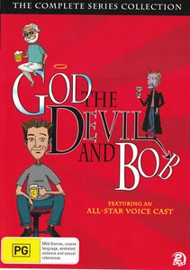 GOD THE DEVIL AND BOB DVD THE COMPLETE SERIES COLLECTION 2 DISC SET SEALED - Picture 1 of 1