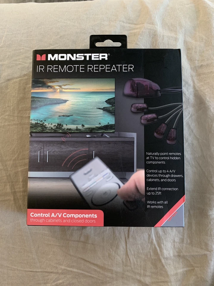 Monster IR Remote Repeater Universal IR Remote New In Box - Image 1 of 4