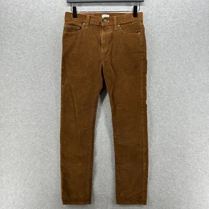 Crewcuts Corduroy Jeans Boys Size 12 Brown Straight 5 Pocket Adjustable Waist - Picture 1 of 12