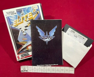 Supérieur Elite 13.3cm Disque Emballé pour 6502 Co Processeur, Acorn BBC B & - Picture 1 of 12