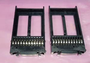 Lot of 2 HP DL360 DL380 G5,G6,G7 2.5 SAS Hard Drive Blanks 376384-001 - Foto 1 di 2